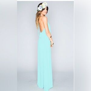 Show Me Your Mumu Heather Halter Maxi Dress- Never worn- Discontinued. Size S